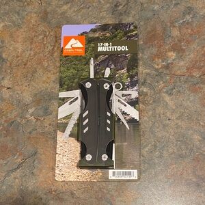 Ozark Trail Black 17-in-1 Multitool NWT